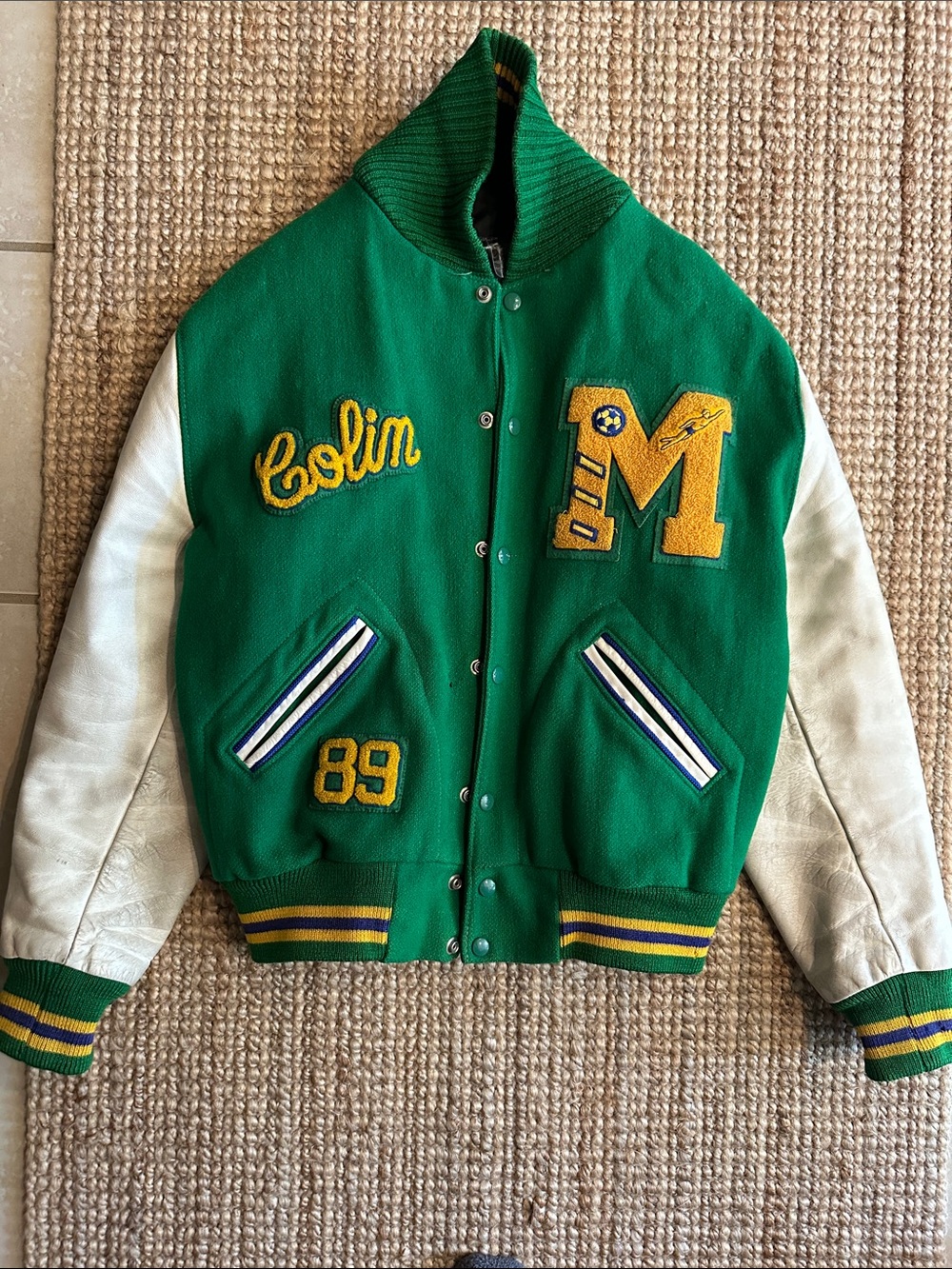 Vintage Wool Varsity Jacket